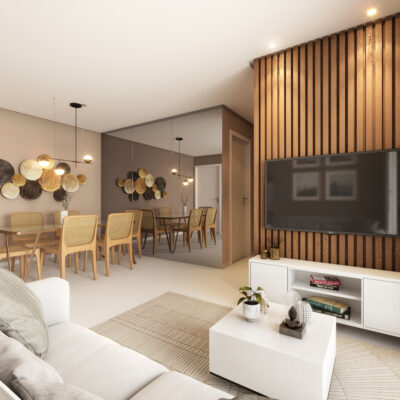 AP SALA DE ESTAR E JANTAR 2 - TERRAÇOS RESIDENCE