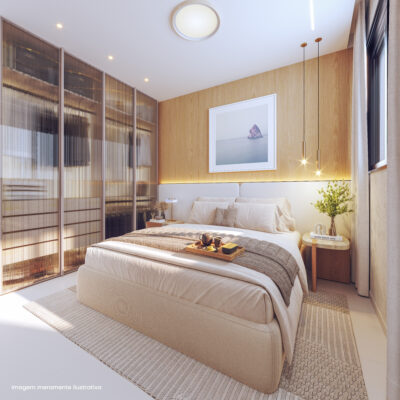 LA VIE RESIDENCE - INTERNAS - APARTAMENTO - QUARTO CASAL