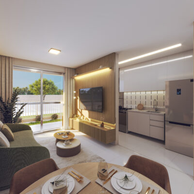 JOTANUNES - PARADISO VIDA BELA - APARTAMENTO - SALA_COZINHA_GIARDINO_R02_C2 - SALA