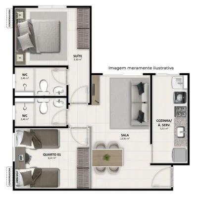 JOTANUNES - SOLAR SUITES - PLANTA TIPO 01.ReV07